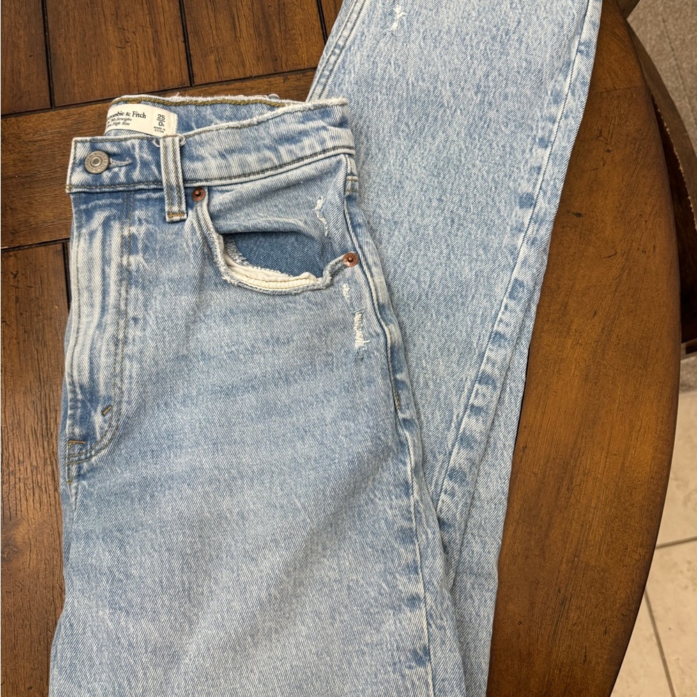 Abercrombie & Fitch Light Blue Women Jeans